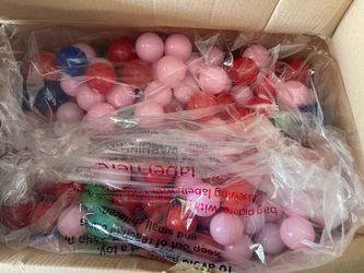 Bulk Lot Colorful Play Pit Balls