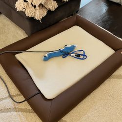 Large Outdoor Indoor Heated Electric Pet Bed