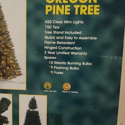6 -1/2 Ft Pre-lit Organ Pine Tree