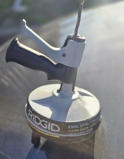 Ridgid 57038 Kwik Spin Manual Hand Held Drain Clog Auger  / Cleaner NEW