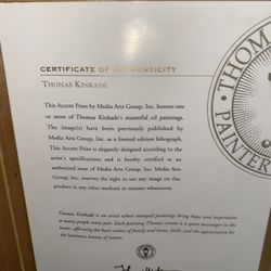 Clothing & Authentic Paintings With Certificates