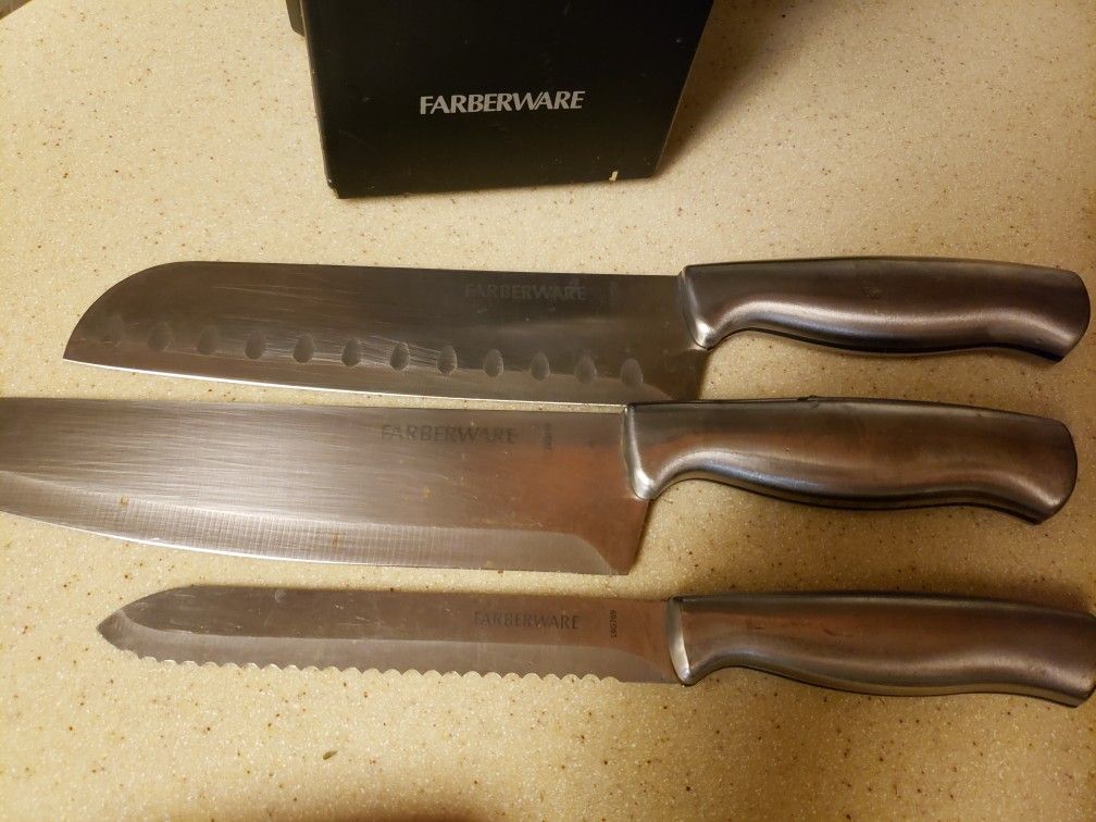 farberware knives set