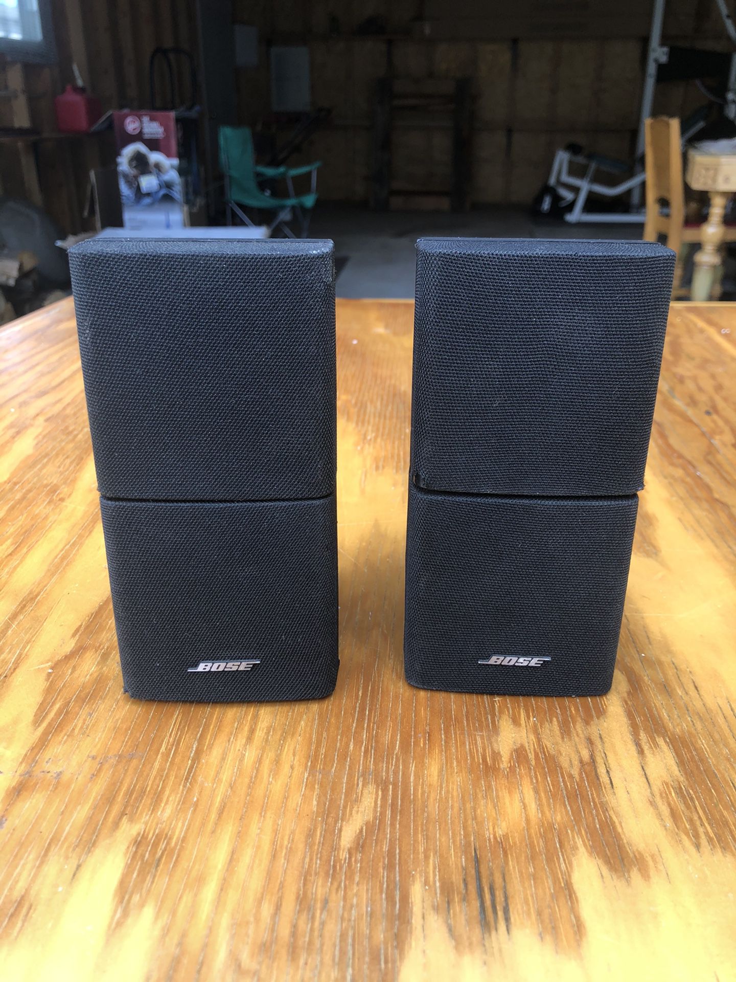 Very Nice Bose Double Cube Speakers