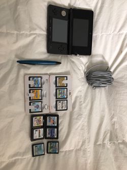 Nintendo 3DS Grey With All Games and charger included