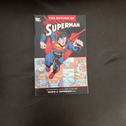 The Return Of Superman Graphic Novel