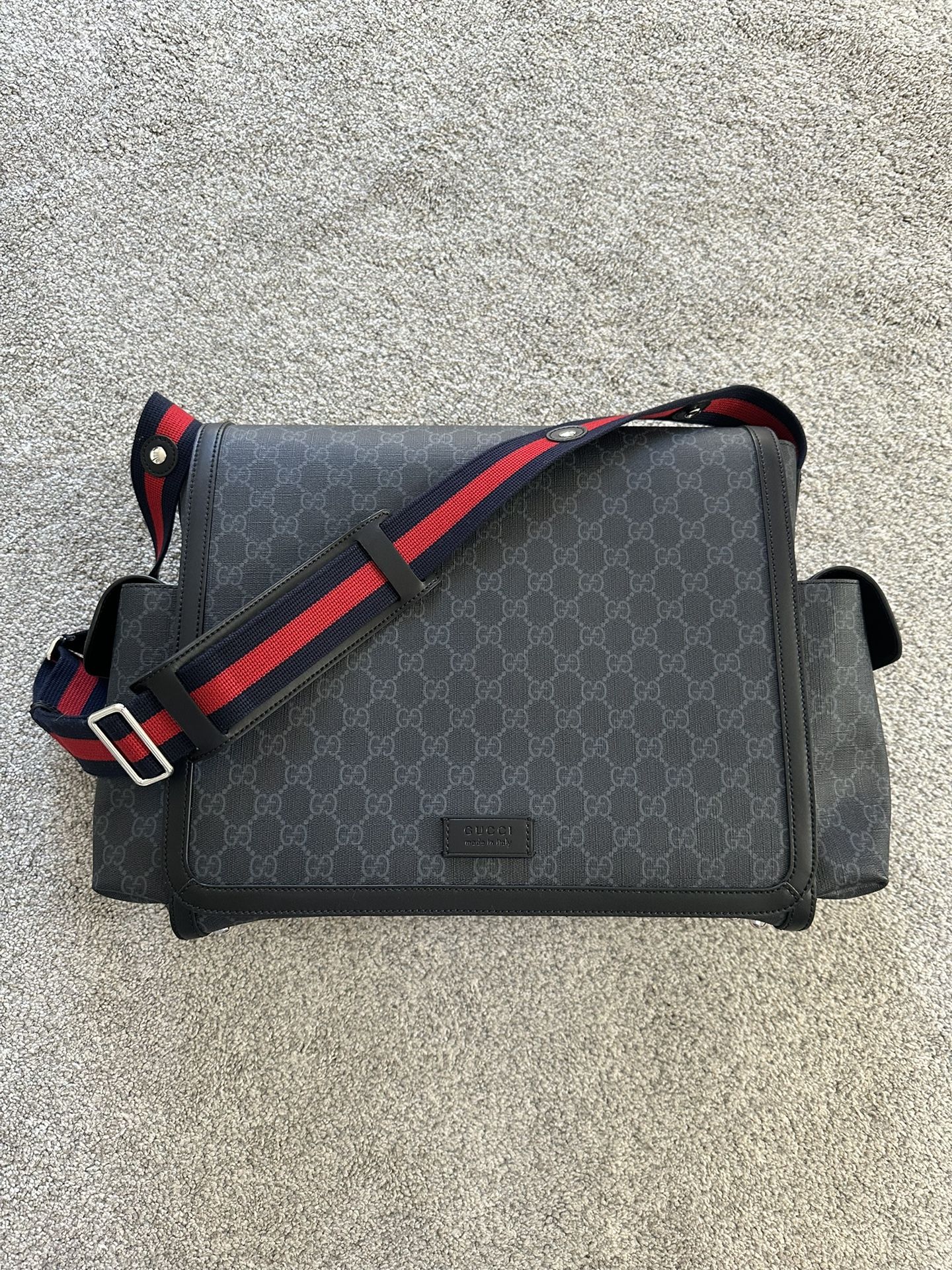 Gucci Supreme Diaper Bag
