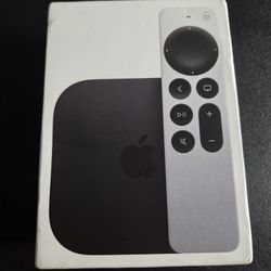 Apple TV 4K 3rd Gen. 128GB Media Streamer - Black, Wi-Fi + Ethernet