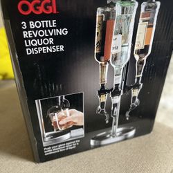 BRAND NEW 3 Bottle Liquor Dispenser