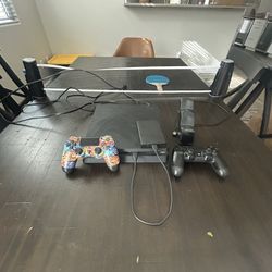 PS4 With Controllers And Games and Charger