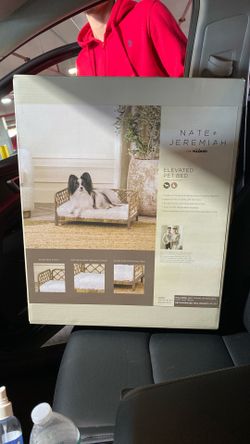 New Dog bed with Mattress Included.