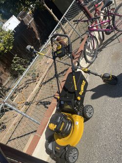 Lawnmower weed-eater