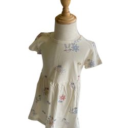 Girl Dress With Bunnies 