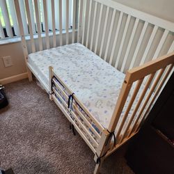 Crib With Mattress For Sale