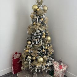 Christmas Tree And Ornaments