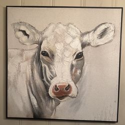 Large Cow Print