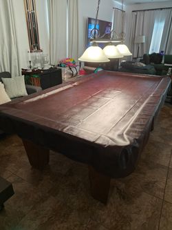 8' Pool Table with Local Professional Moving