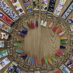 Homemade Key chain lanyards