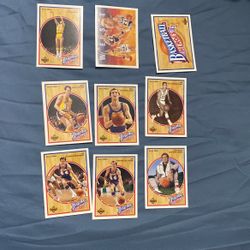 Jerry West 9 Card Lot Basketball Heroes