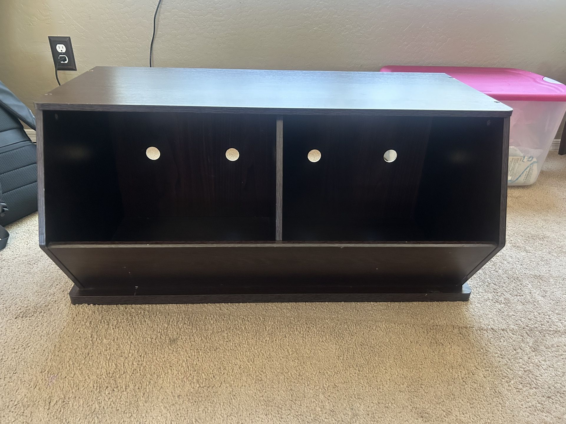 Wooden Storage Bin