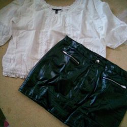 VS Blouse and Skirt