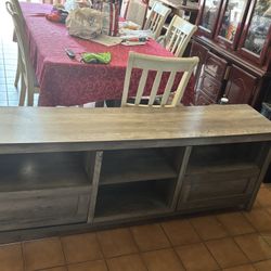 Tv Stand/ Built In Drawers