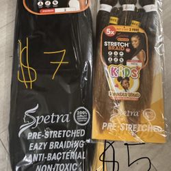 Spectra extension for hair