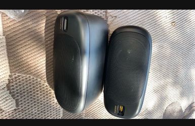 Audiovox COMP-200 Hi Performance Surface Mount (2) Speakers 100 Watts  Rare $40 For Both