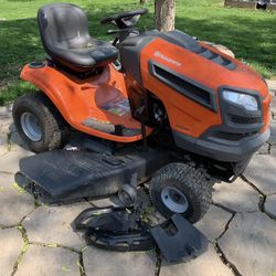 Husqvarna riding lawnmower