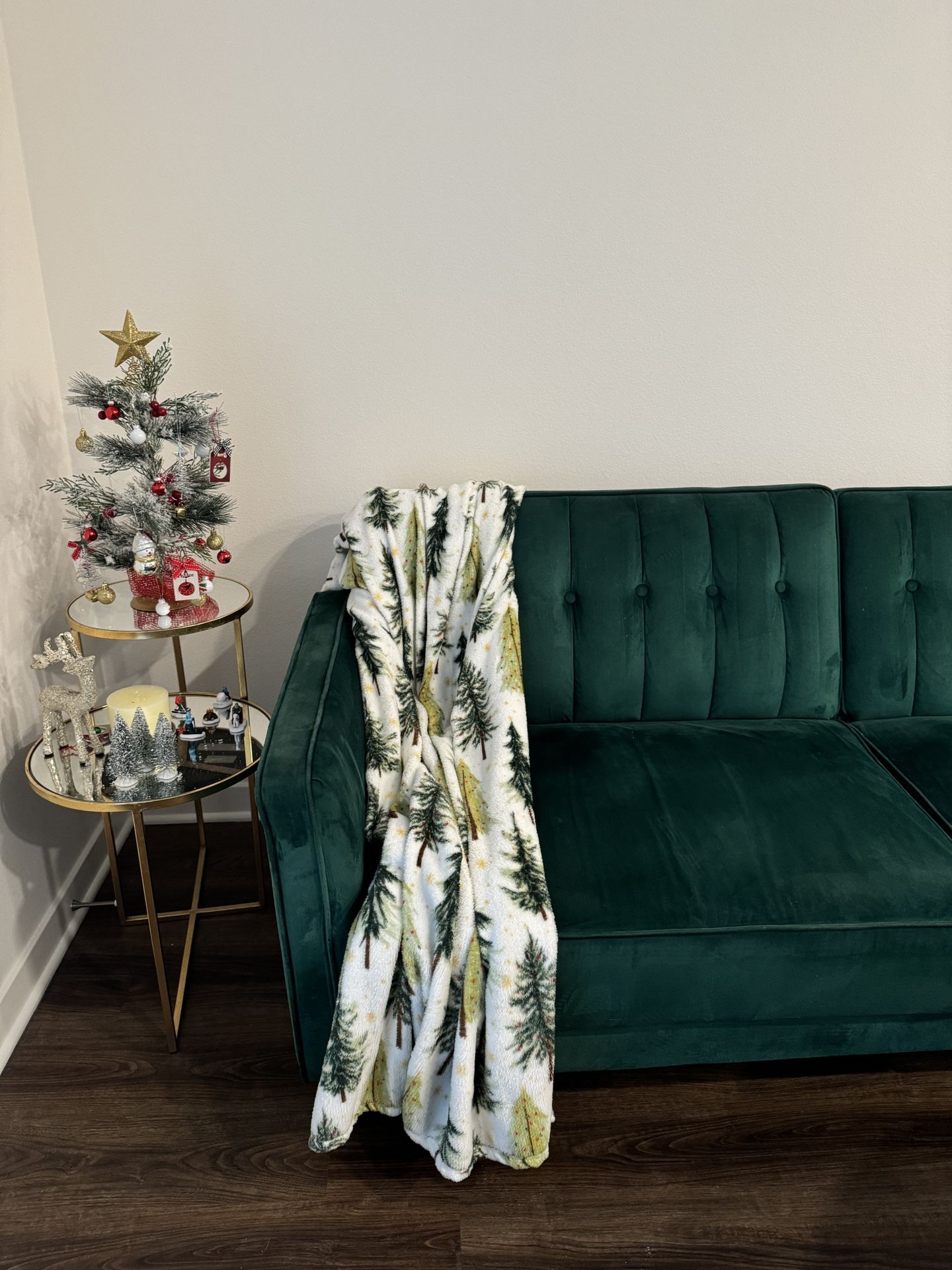 Emerald Green Sofa/Futon 
