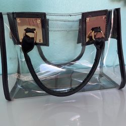 Women’s Clear Bag 11”X8”