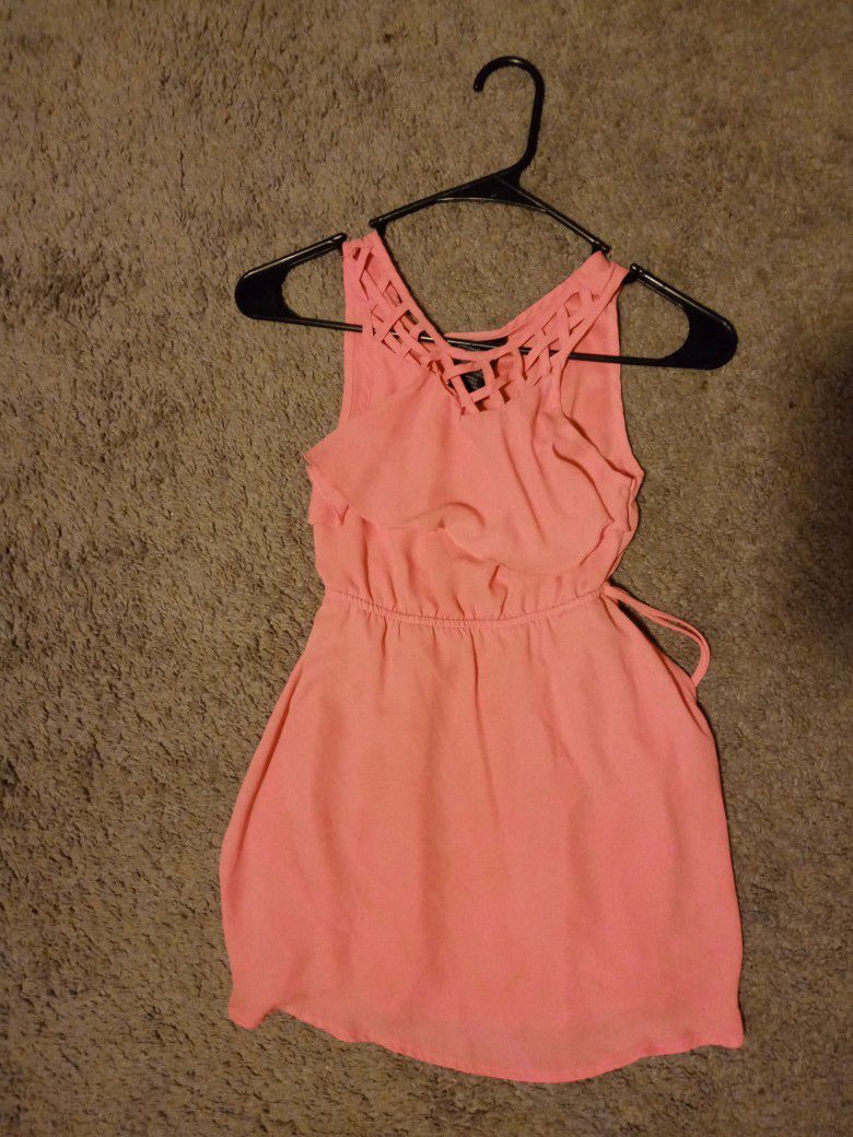 Size 7 Pink Dress
