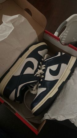 Nike Dunk Low Navy White Sneakers