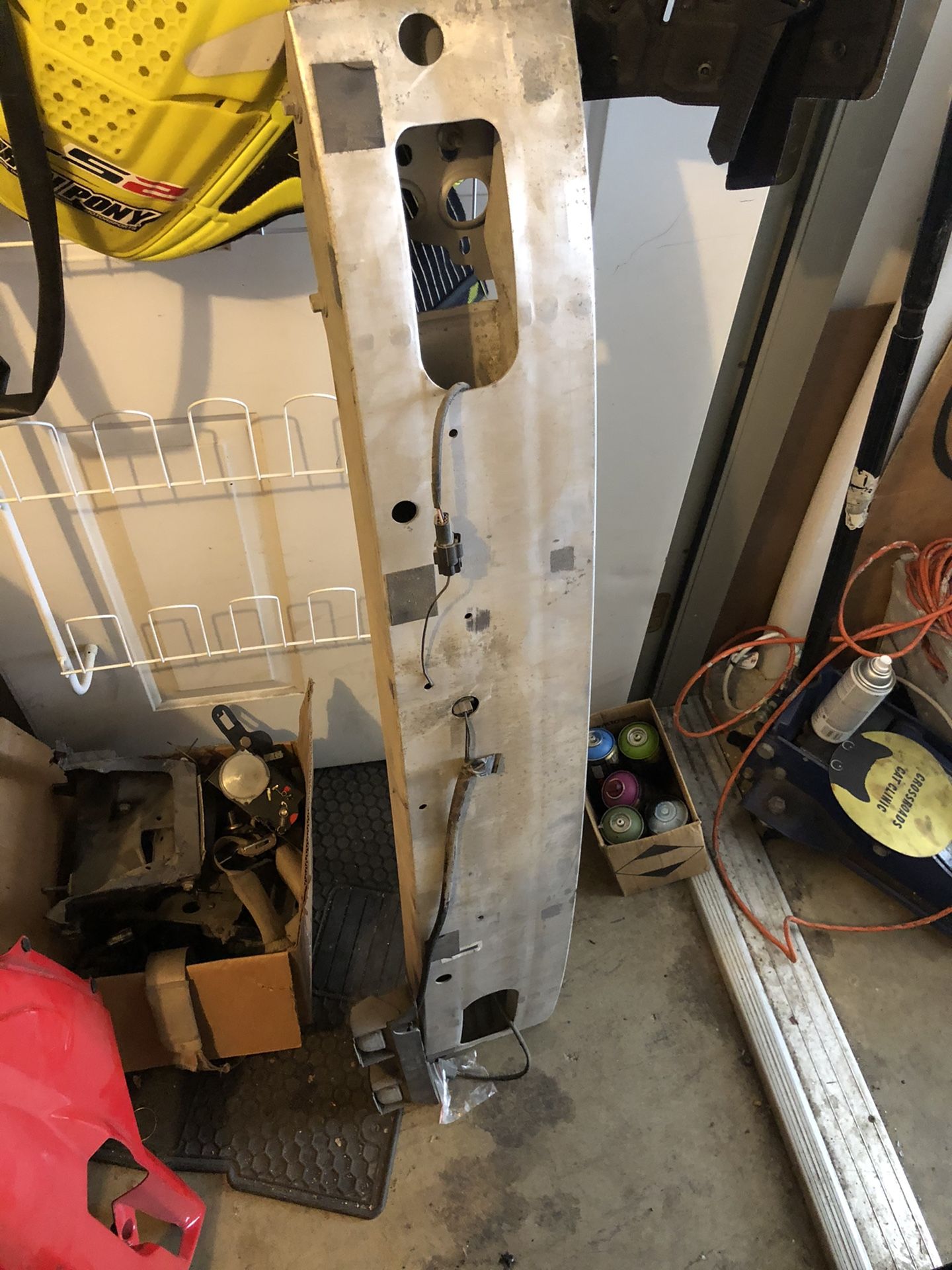 93 Mazda RX seven rear reinforcement Bumper