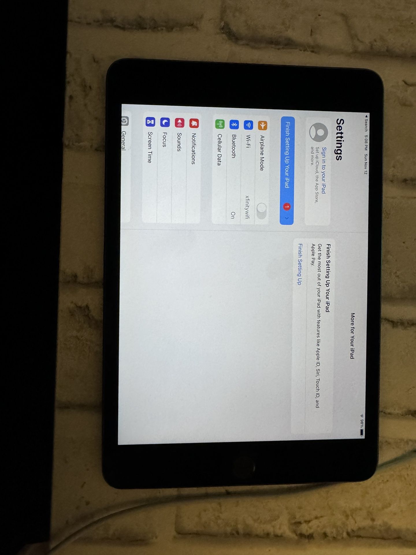 ipad Mini 5th Gen 64gig Cellular
