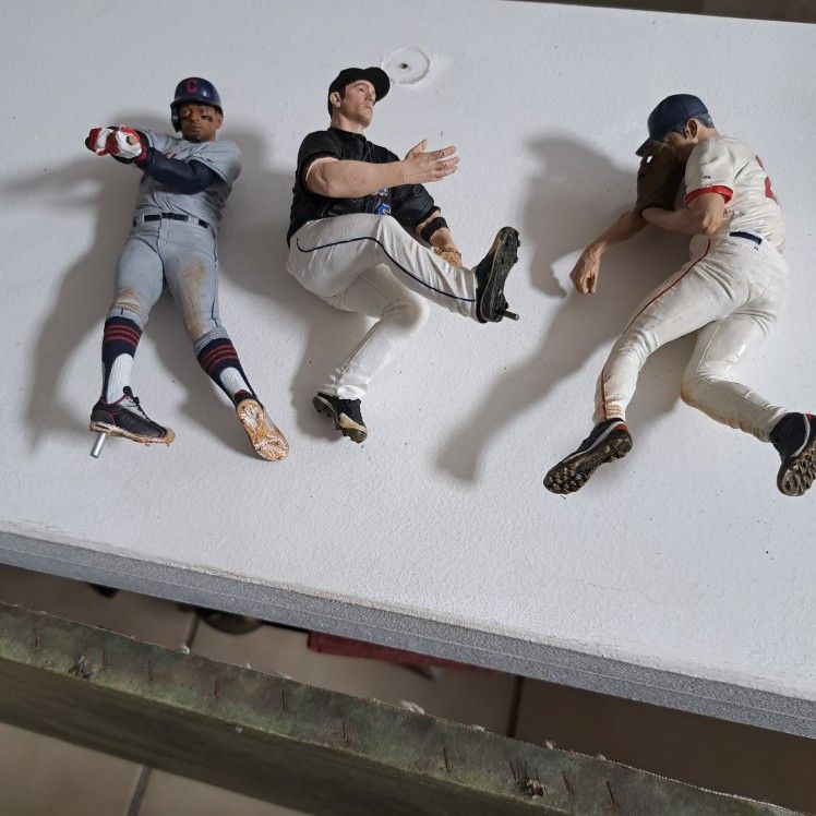 Collectible Baseball Player Figurines