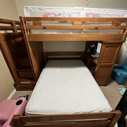 Children Bunk Bed W/ Mattress