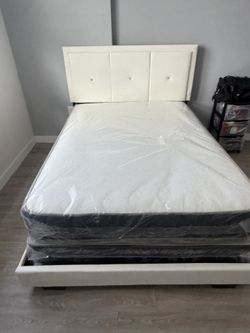 Full   Bed Frame With Mattress All New Furniture And Free Installation   Free Delivery 