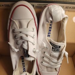 CONVERSE SHOES WHITE WOMEN'S SIZE 6 BRAND NEW 