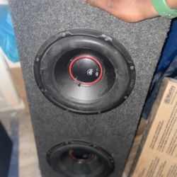 subwoofer and amplifier