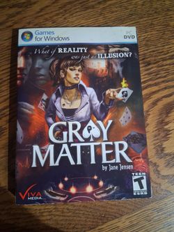 Gray Matter by Jane Jensen PC DVD Game