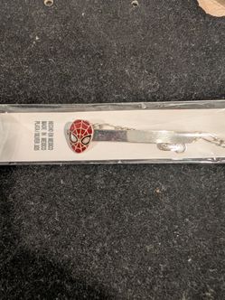 Silver 9.25 spider Man bracelet for boys