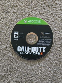 Xbox One Game Call Of Duty Black Ops 3