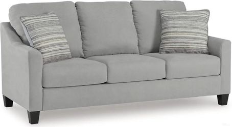 Ashley Adlai Queen Sofa Sleeper, Shadow - New - Z Furniture Alexandria VA