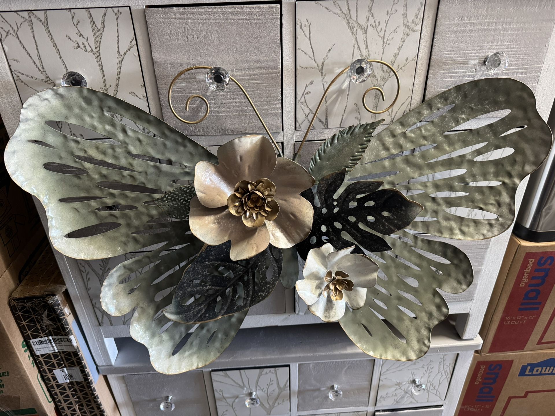 Metal Butterfly Decor