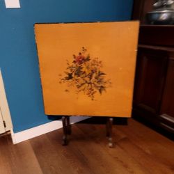 Antique Folding Card Table