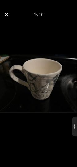 Urban outfitters splatter paint coffee mug