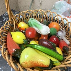 Glass Fruits And Vegetables