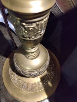 Bread Antique Lamp/No Shade