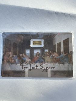 Last Supper Gold Bar - 1/1000oz .9999 Fine Gold