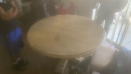 Wood table